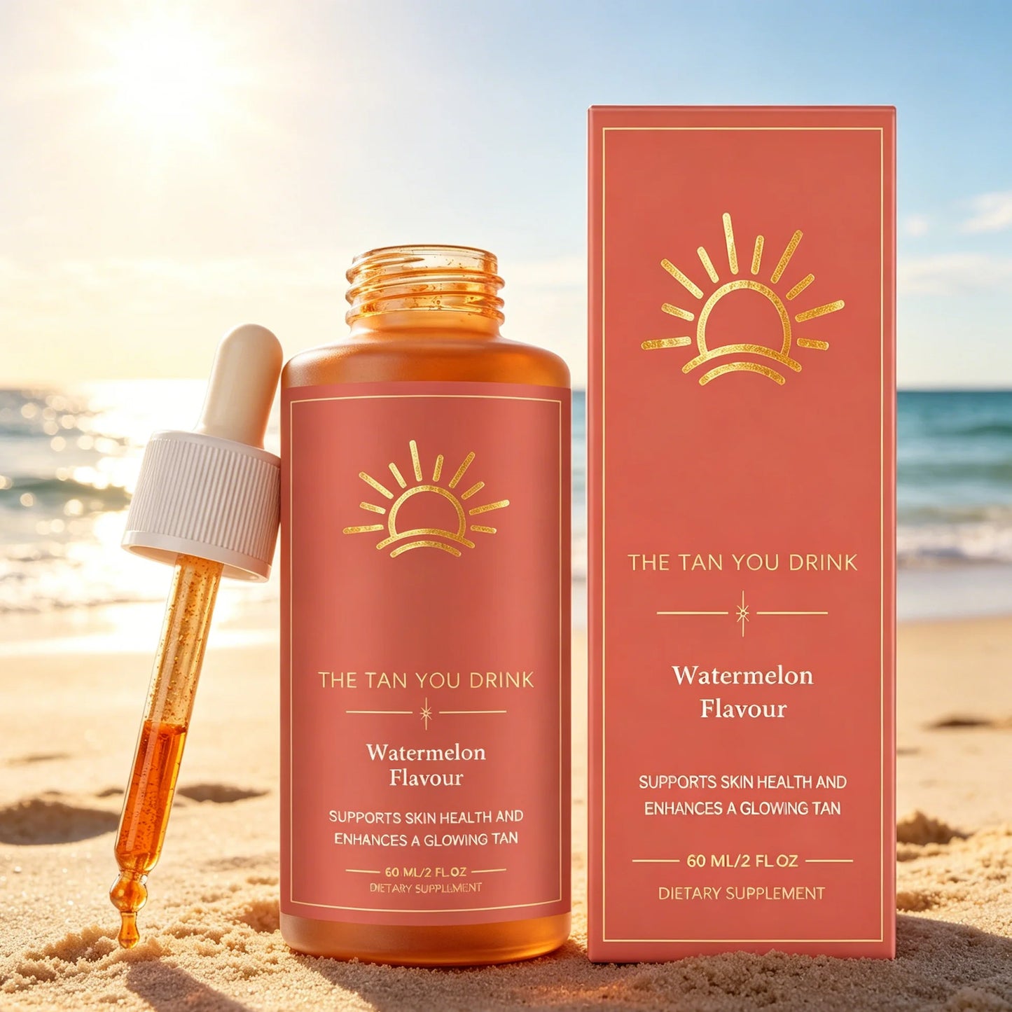 Gouttes Bronzantes Melon